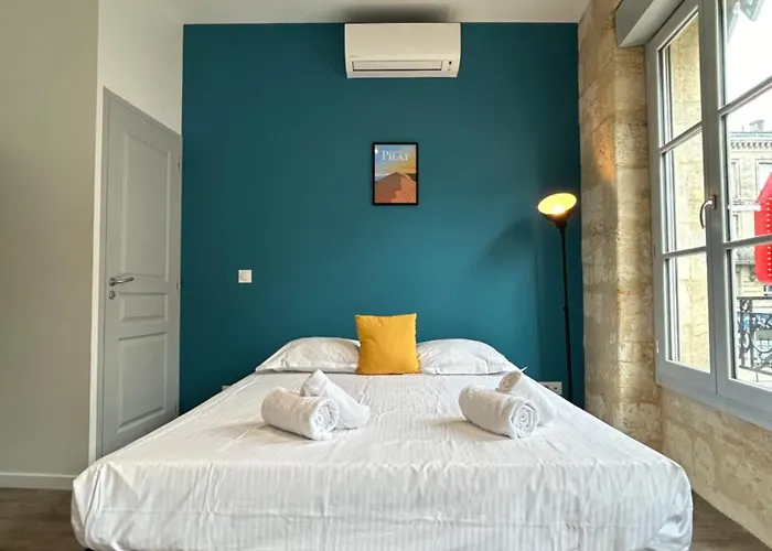 Apartamento Superbe Avec Climatisation Et Belle Pierre Bordelaise Pour 2 Personnes