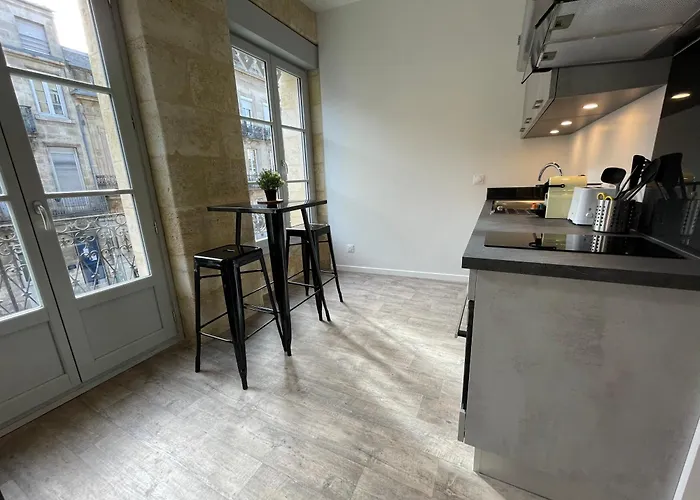 Appartement Superbe Avec Climatisation Et Belle Pierre Bordelaise Pour 2 Personnes
